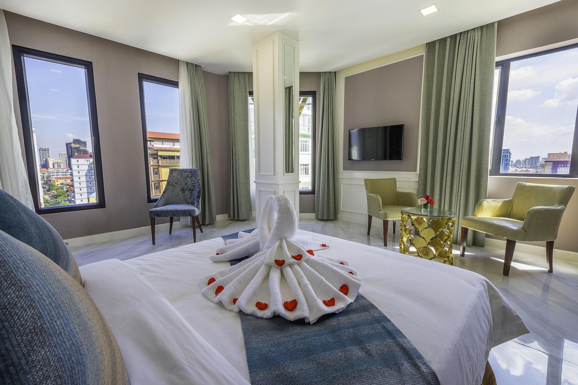 V Boutique Hotel Пном Пен Екстериор снимка